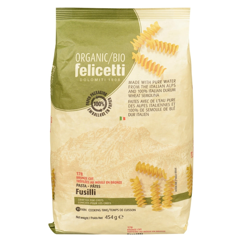 Felicetti Pâtes Blé Dur Biologique - Fusilli Durum wheat pasta - Fusilli - Organic