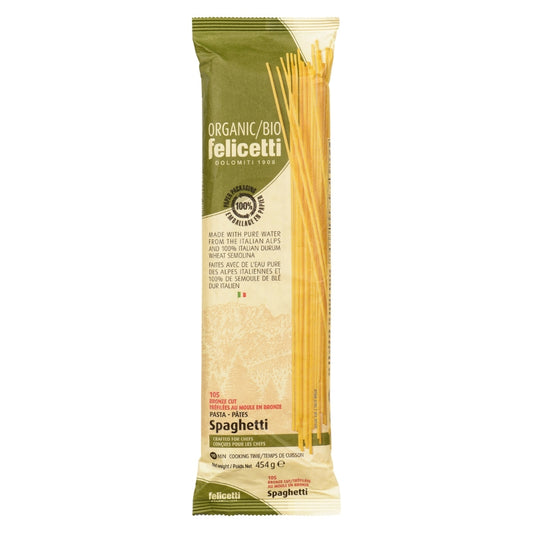 Felicetti Pâtes Blé Dur Biologique - Spaghetti Durum wheat pasta - Spaghetti - Organic