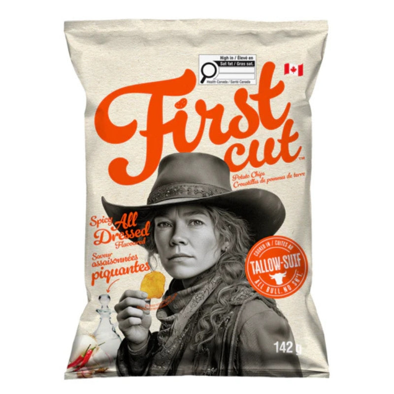 First Cut - Croustilles - Assaisonnées piquantes - 142 g