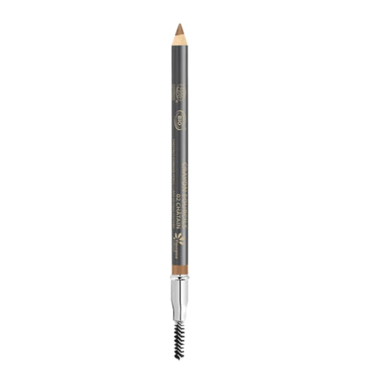 fleurance nature crayon sourcils - chatain 02
