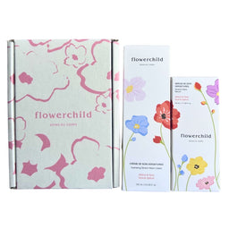 Flowerchild - Coffret Maman (rose) – Crème & Sérum Anti-Vergetures - 1 coffret