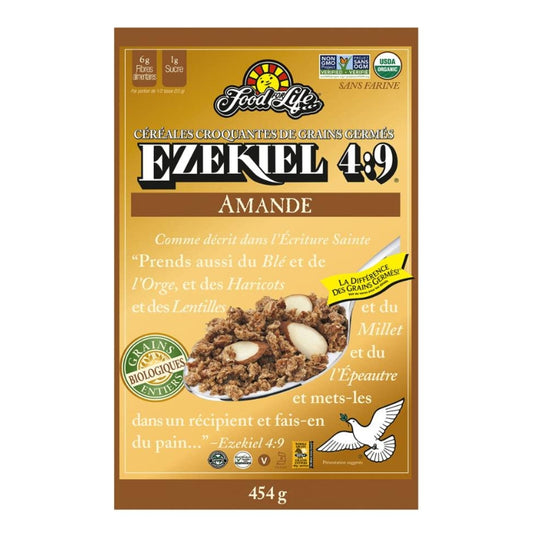 Food for Life - Céréales de grains germés - Amande - 454 g