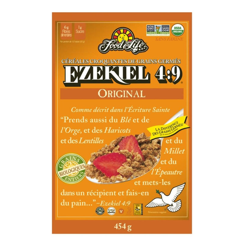 Food for life - Céréales de grains germés - Original - 454 g