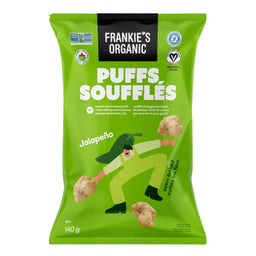 Frankie's Organic - Puffs soufflés - Jalapeño - 140 g
