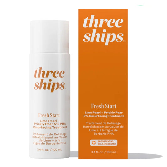 three ships Fresh start traitement resurfaçant - Lime + figue de barbarie