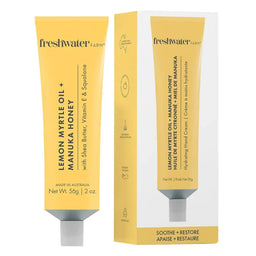 Freshwater Farm - Crème à mains hydratante - Huile de myrte citronné + miel de manuka - 56 g