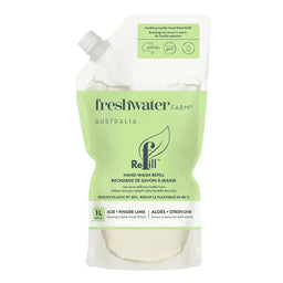 Freshwater Farm - Recharge de savon à mains de castille - Aloès + citron caviar - 1 L