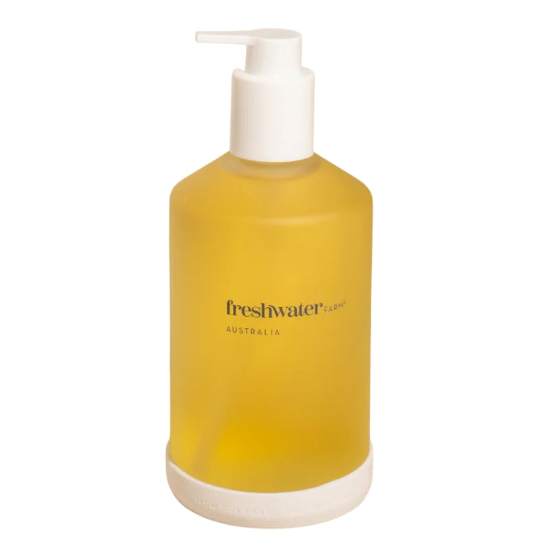 Freshwater Farm - Savon à mains de castille - Huile de myrte citronné + miel de manuka - 500 ml