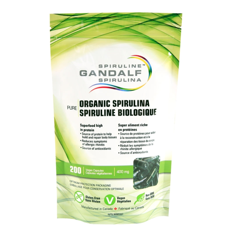 gandalf Spiruline biologique 400 mg