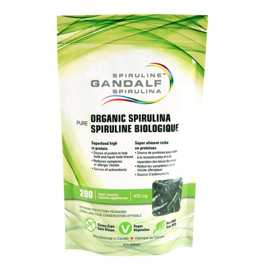 gandalf Spiruline biologique 400 mg