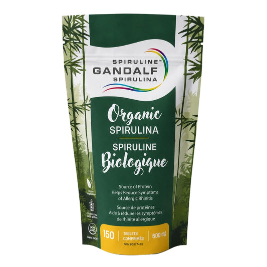 Gandalf -Spiruline biologique - 600mg - 150 comp