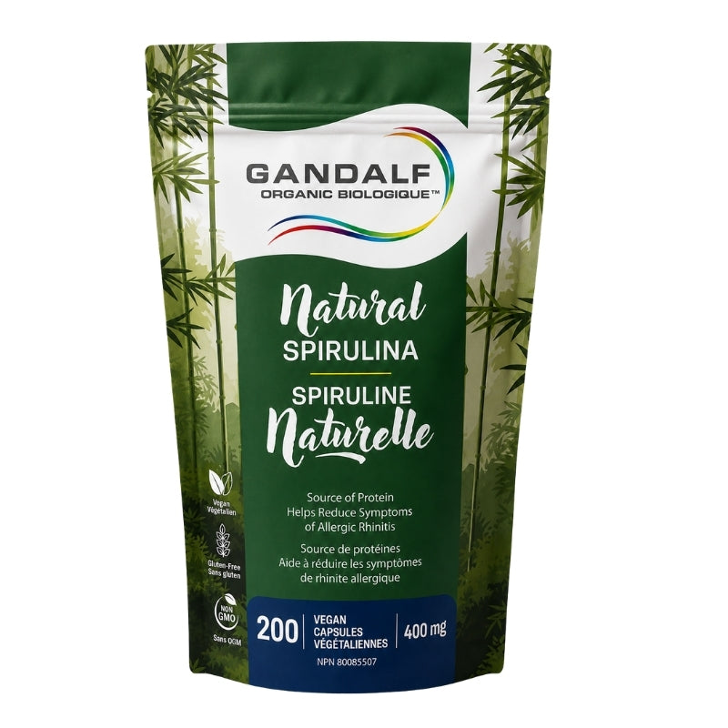 Gandalf Spiruline naturelle - 400 mg