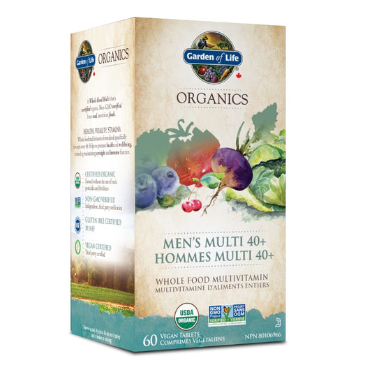 garden of life Organics Multivitamines - Homme multi 40+