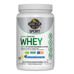 garden of life Garden of life sport certifié de vaches nourries a l'herbe saveur de vanille 640 g