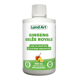 land art Ginseng Gelée Royale - Miel et citron