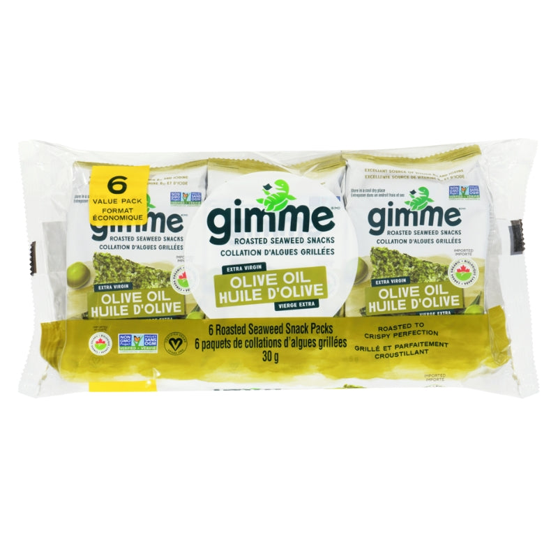 Premium roasted Seaweed - Extra virgin Olive oil - Organic