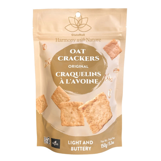 GluteNull - Craquelins à l'avoine - Original - 150 g