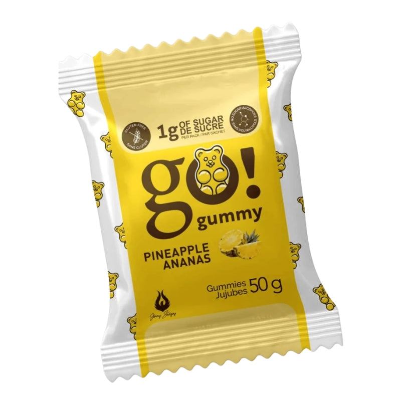 Go! Gummy - Jujubes - Ananas - 50 g