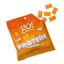 Go! Gummy - Jujubes protéinés - Orange surette - 60 g