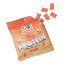 Go! Gummy - Jujubes protéinés - Pêche surette - 60 g