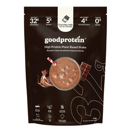 Goodprotein - Boisson à base de plantes hyperprotéinée - Lait au chocolat - 470 g