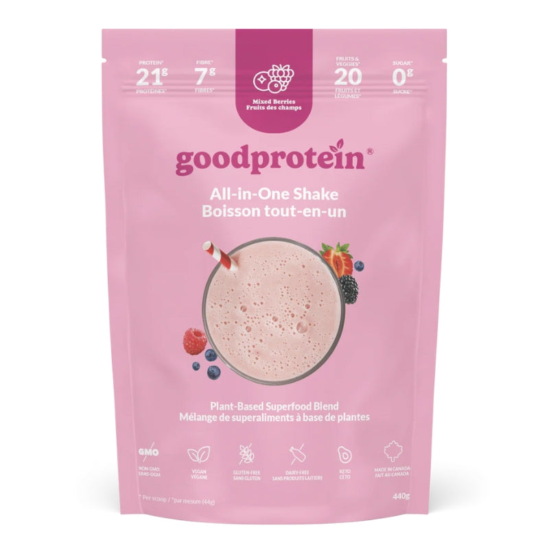 goodprotein Boisson tout-en-un - Fruits des champs