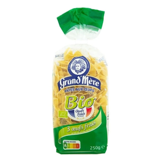 Grand-mère - Pâtes aux œufs - Farfalle bio - 250 g