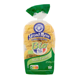 Grand'mère - Pâtes aux œufs - Nids 4 mm bio - 250 g