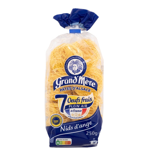 Grand'mère - Pâtes d'alsace œufs frais - Nids d'ange - 250 g