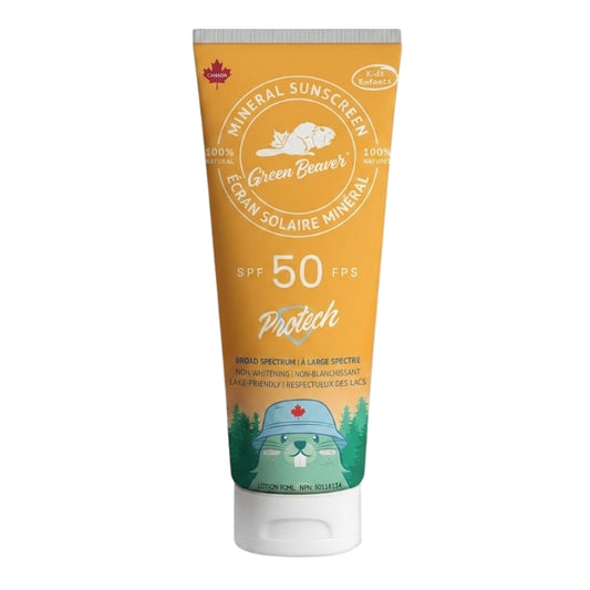 Green beaver Écran Solaire minéral - FPS 50 Protech pour enfants