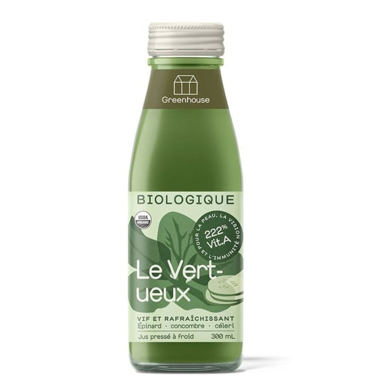 greenhouse juice Jus pressé à froid - Le vertueux