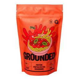 Grounded - Protéine végétale de pois assaisonnée - Spaghetti - 140 g