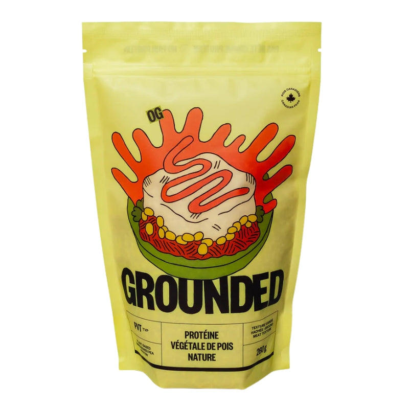 Grounded - Protéine végétale de pois OG - nature - 260 g