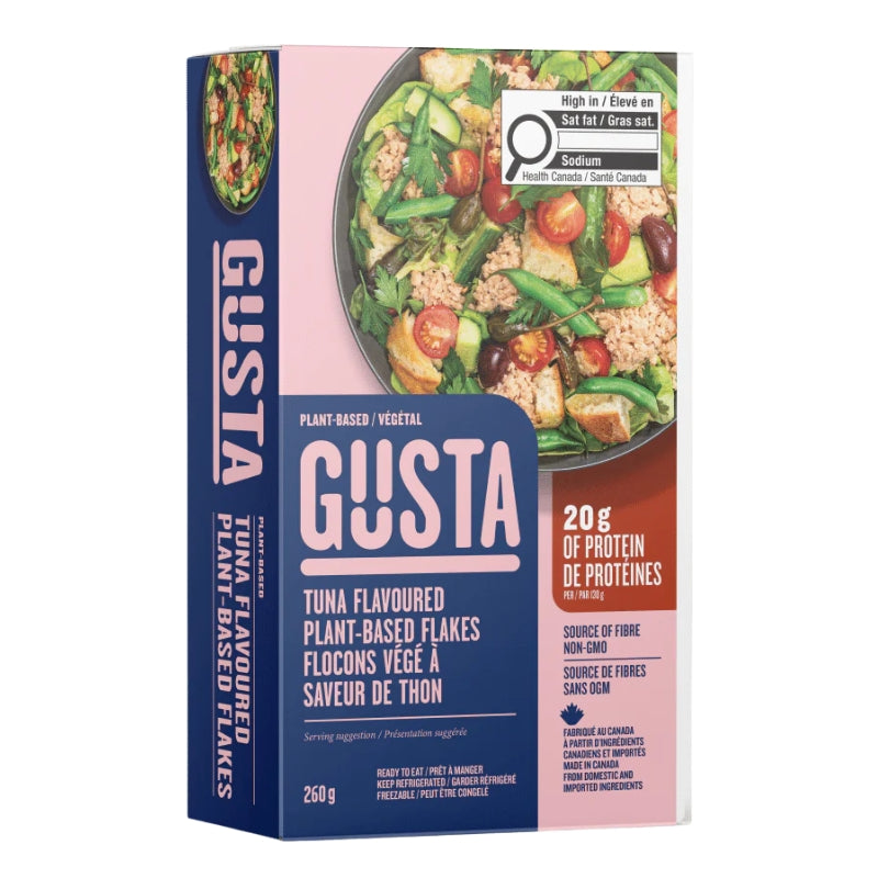 Gusta - Flocons végé à saveur de thon - 260 g