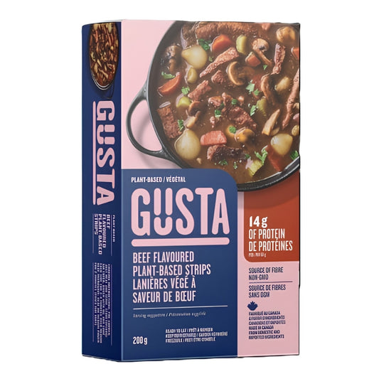 Gusta - Lanières végé à saveur de boeuf - 200 g
