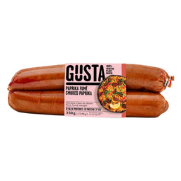Gusta - Saucisse de seitan - Paprika fumé - 350 g