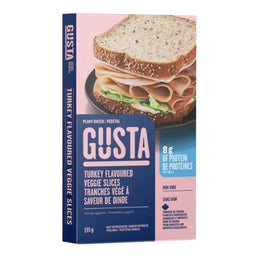 Gusta - Tranches végé - Saveur de Dinde - 155 g