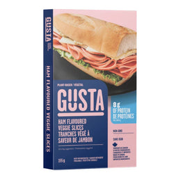 Gusta - Tranches végé - Saveur de jambon - 155 g