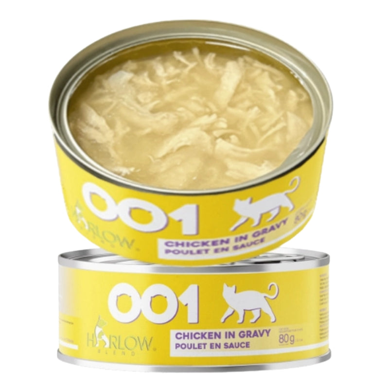 Harlow Blend - Nourriture humide chat - Poulet en sauce 001 - 80 g