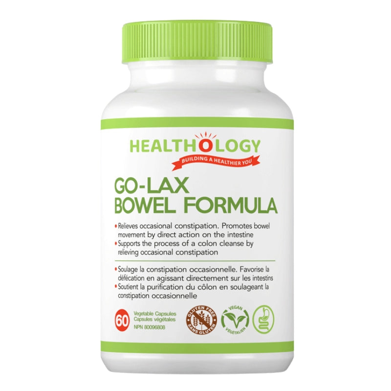 Healthology - Go-Lax - Formule intestinale  - 60 caps