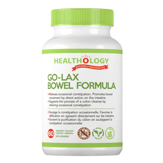 Healthology - Go-Lax - Formule intestinale  - 60 caps