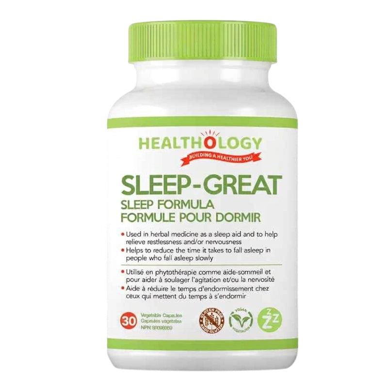 Healthology - Sleep-Great - Formule pour dormir - 30 caps