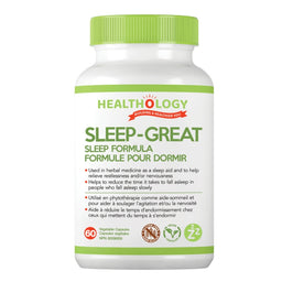 Healthology - Sleep-Great - Formule pour dormir - 60 caps