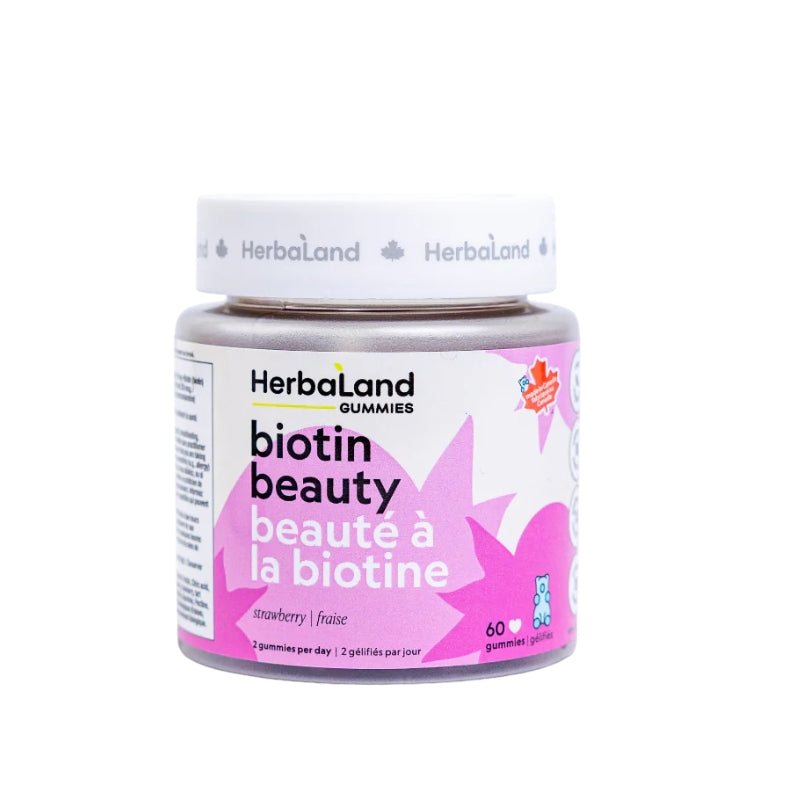 herbaland Beauté à la biotine - Fraise