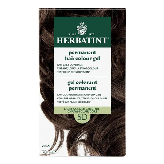 Herbatint Gel Colorant Permanent - 5D - Châtain Clair Doré