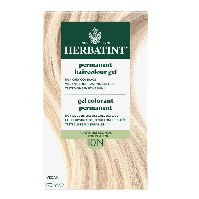 herbatint Gel Colorant Permanent - 10N - Blond Platine