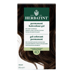 Herbatint Gel Colorant Permanent - 4D - Châtain Doré