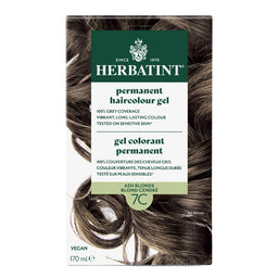herbatint gel colorant permanent - 7c - blond cendré