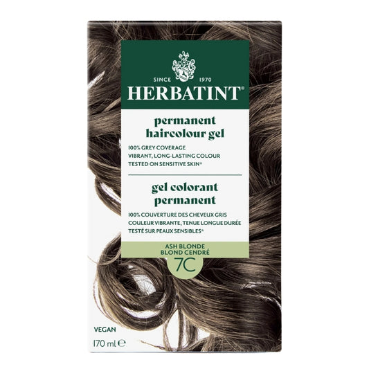 herbatint gel colorant permanent - 7c - blond cendré