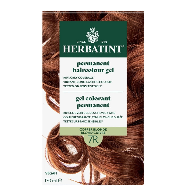 herbatint Gel Colorant Permanent - 7R - Blond Cuivré
